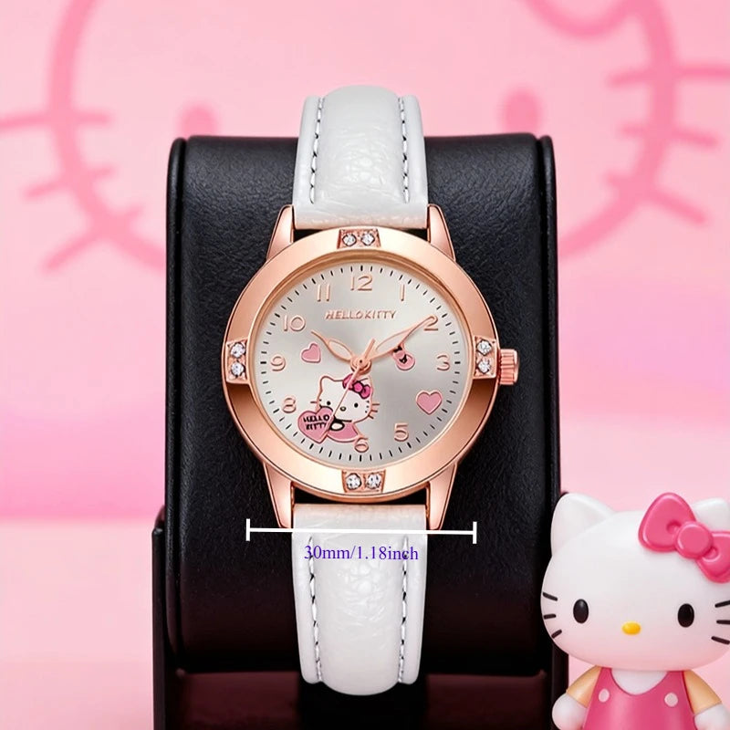 5 Sanrio watches Hello Kitty Kuromi exquisite and unique/fun and cute, party gifts holiday gifts suitable for teacher birthdays