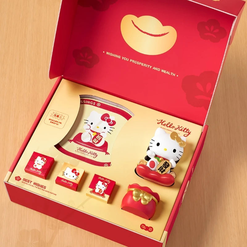 Sanrio Cute Hellokitty Aromatherapy Gift Box Desktop Decor Kawaii Decor Night Light For Girl Birthday Gift Christmas Gifts Toys